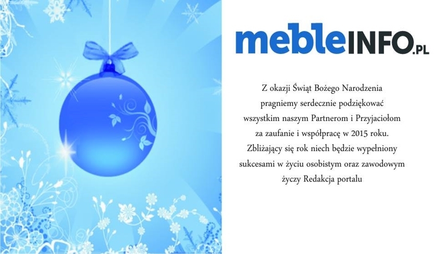 Wesołych Świąt życzy Redakcja mebleinfo.pl