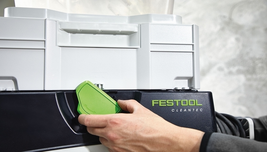 Niezawodna walka z pyłem i wiórami - nowy separator CT Festool