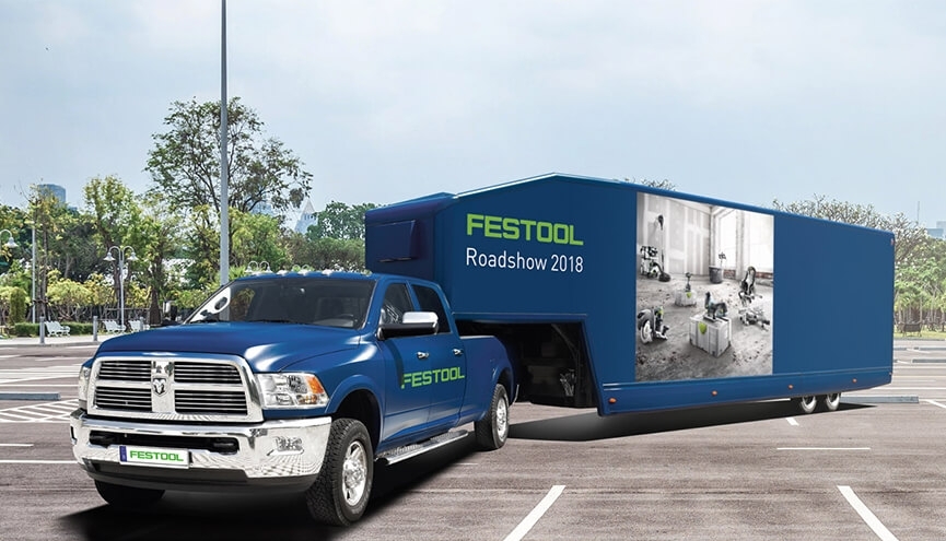 Festool zaprasza na Roadshow 2018