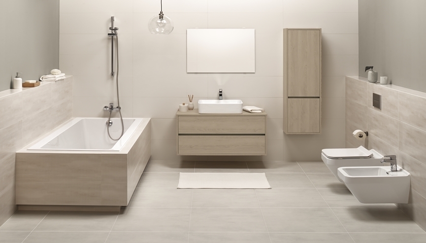 Łazienkowe less is more, czyli jak urządzić minimalistyczną łazienkę ?