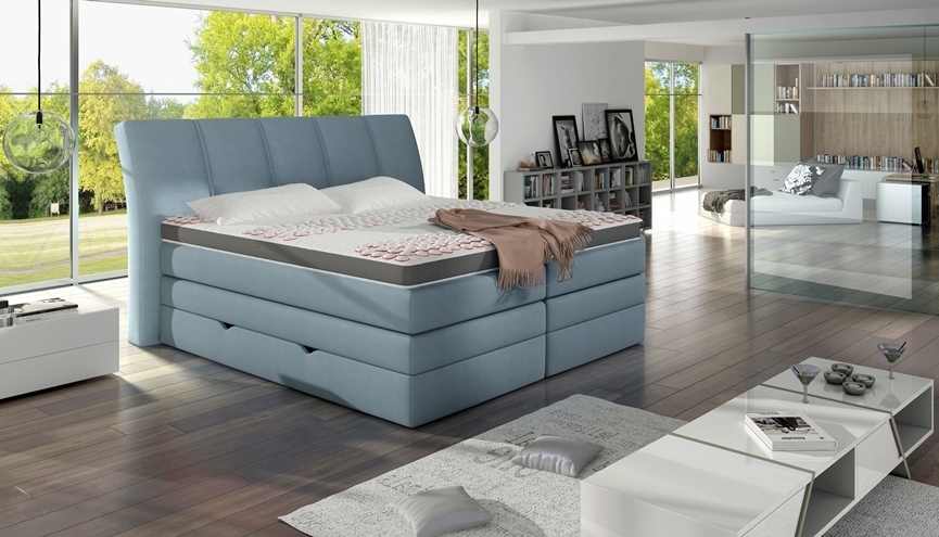 Korfu – łóżko kontynentalne marki Comforteo