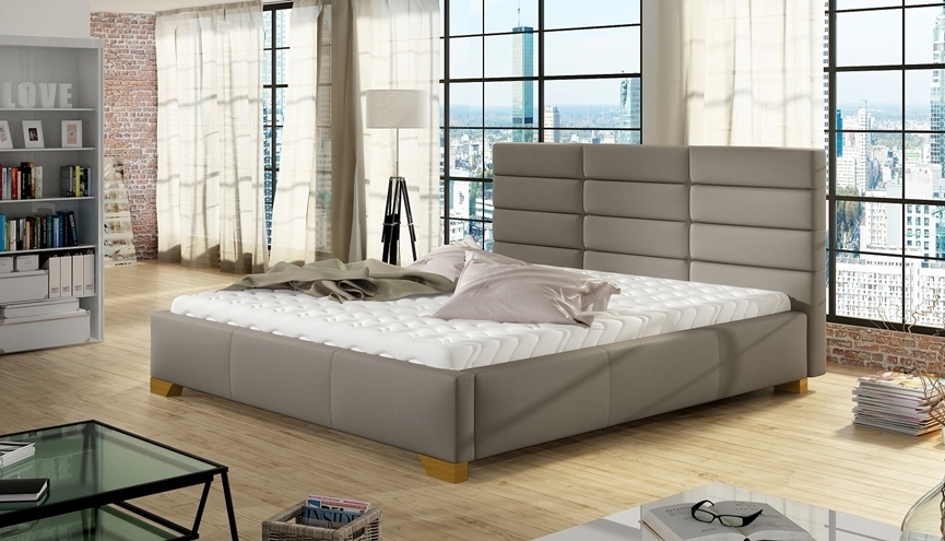 Stylowa klasyka – łóżko tapicerowane Mars marki Comforteo
