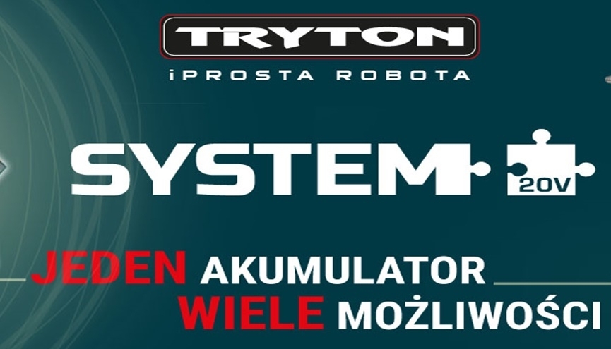 System akumulatorowy TRYTON 20V