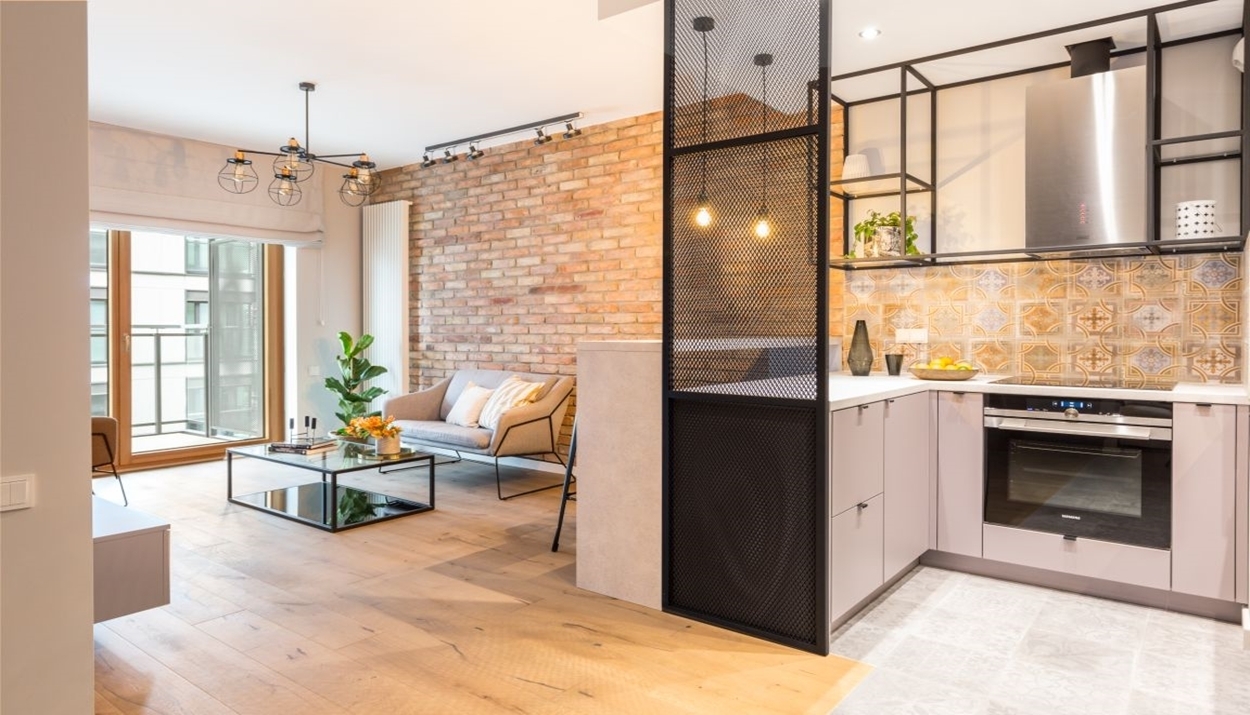Zaglądamy do industrialnego apartamentu w wersji soft