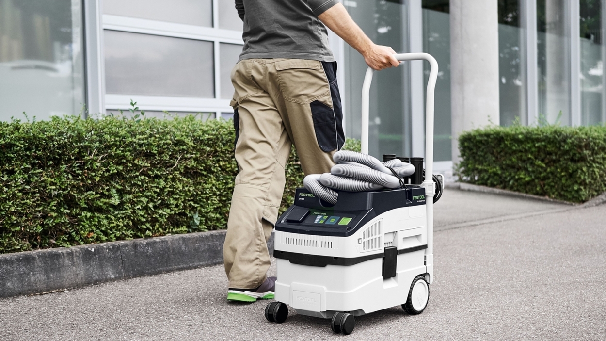 Specjalista od prac porządkowych. Nowy odkurzacz mobilny CLEANTEC CT 15 Festool