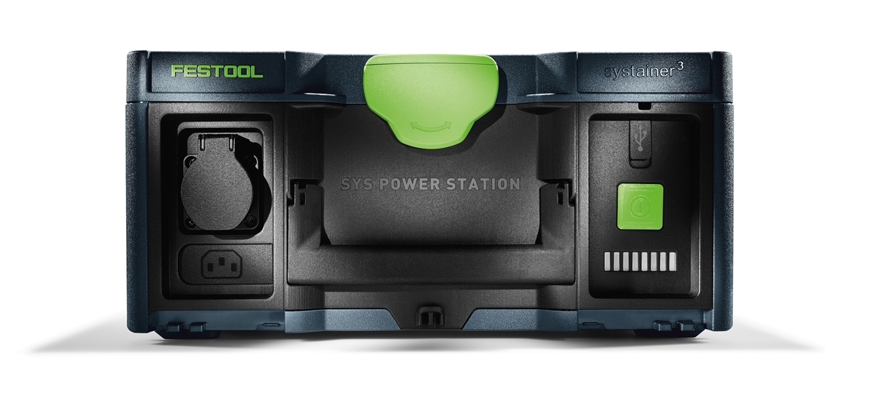 SYS-PowerStation Festool – niezależność od dostaw prądu, gdziekolwiek pracujesz