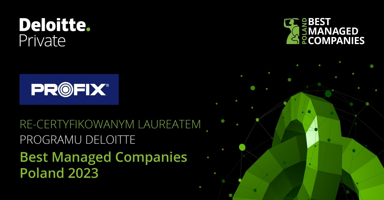 Profix ponownie wśród BEST MANAGED COMPANY