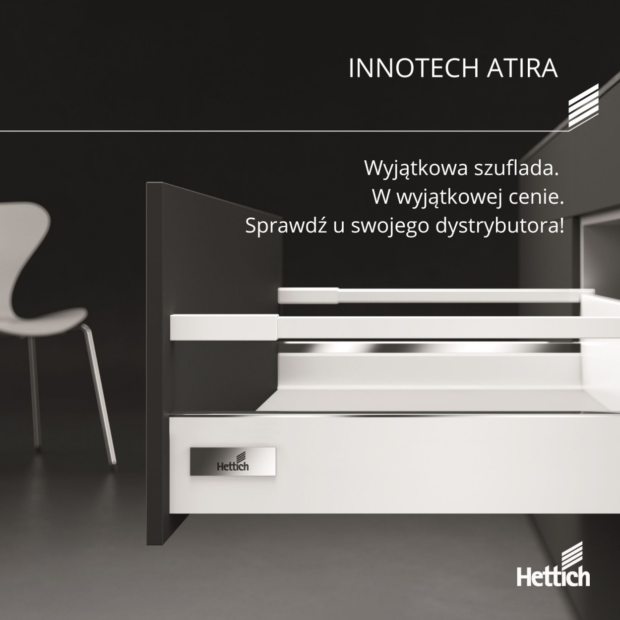 InnoTech Atira. Wyjątkowa szuflada w wyjątkowej cenie.